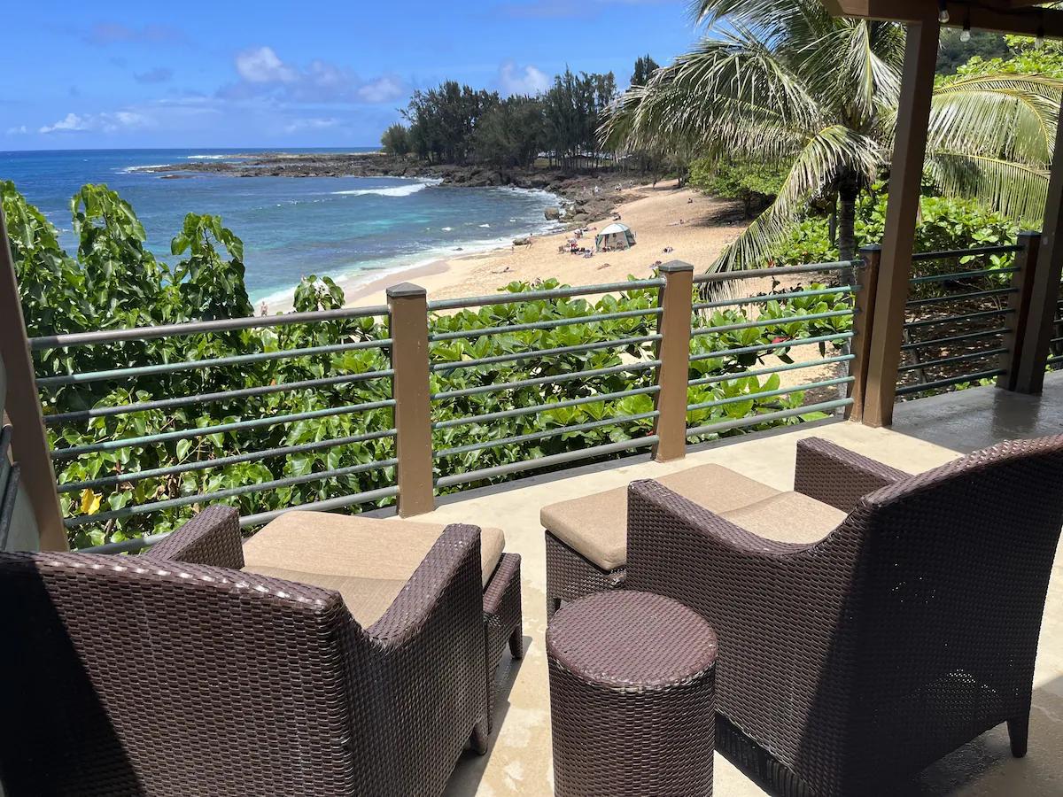 Lanai Seating Area